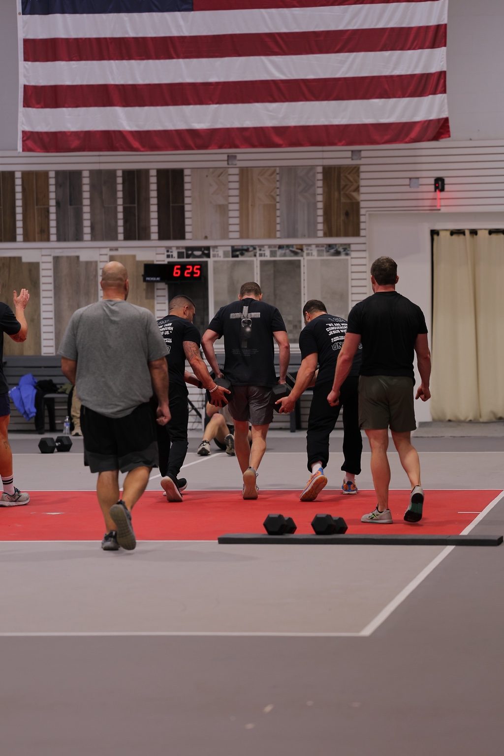 Men training together at The Forge