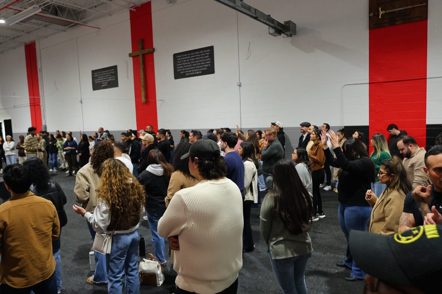Worship gathering at The Forge